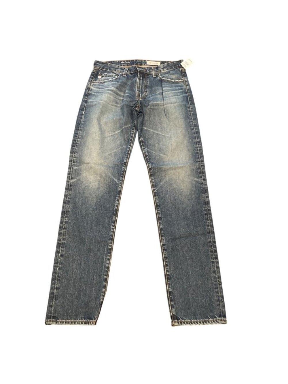 AG Dylan Slim Skinny Jean 32x33 8 Yrs Leeward Wash AG-ED Denim Faded Distressed